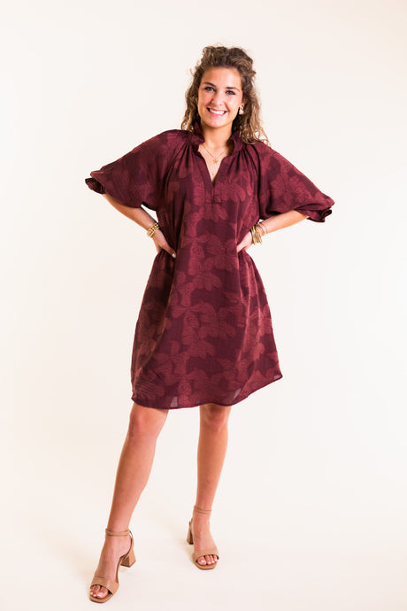 The Afterglow Floral Dress