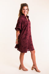 The Afterglow Floral Dress