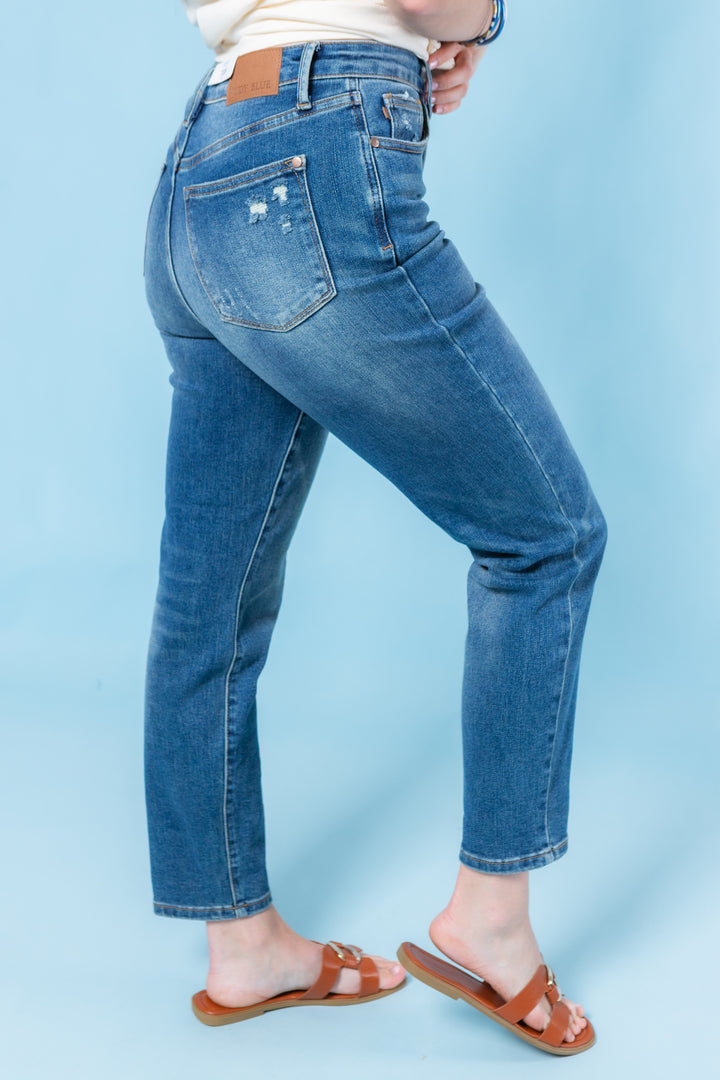 Judy Blue | High Waist Tummy Control Slim (Final Sale)