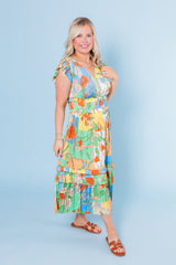 Current Air | Sereia Pleated Midi Dress