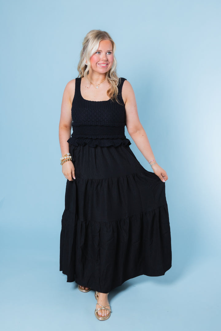 The Midnight Midi Dress