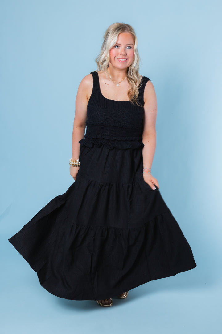 The Midnight Midi Dress