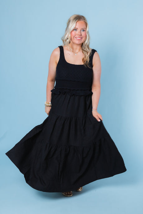 The Midnight Midi Dress
