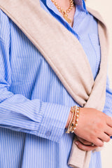 The Cecily Stripe Maxi Dress