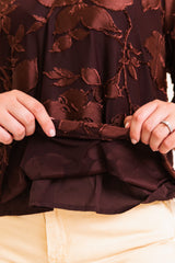 The Brown Sugar Blooms Blouse