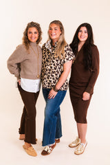 The Paloma Leopard Blouse