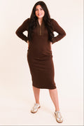 The City Chic Chocolate Dress