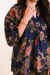 The Margot Heirloom Floral Top