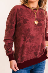 The Faded Florals Pullover