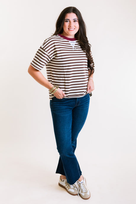The Maple Street Stripe Tee