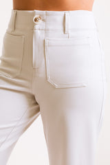 The Sheila Oyster Knit Pant