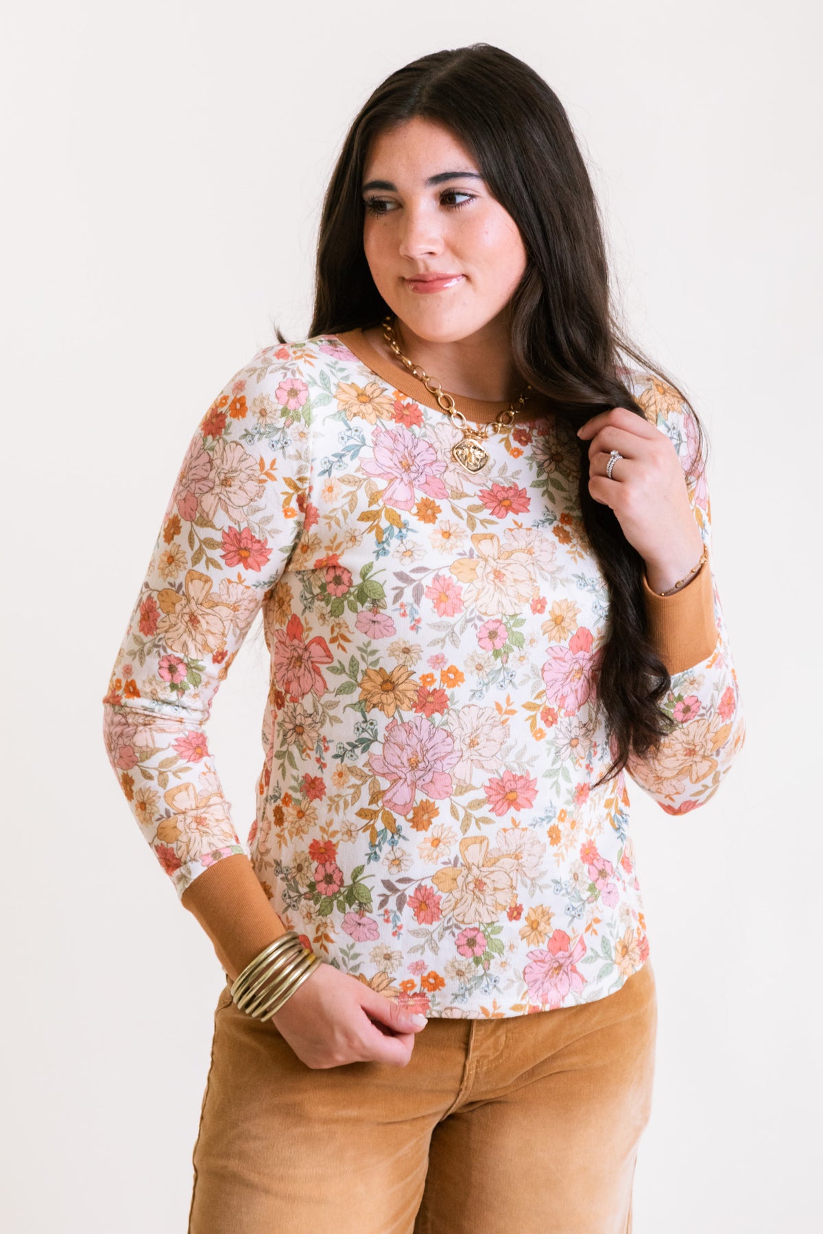 The Autumn Blooms Top