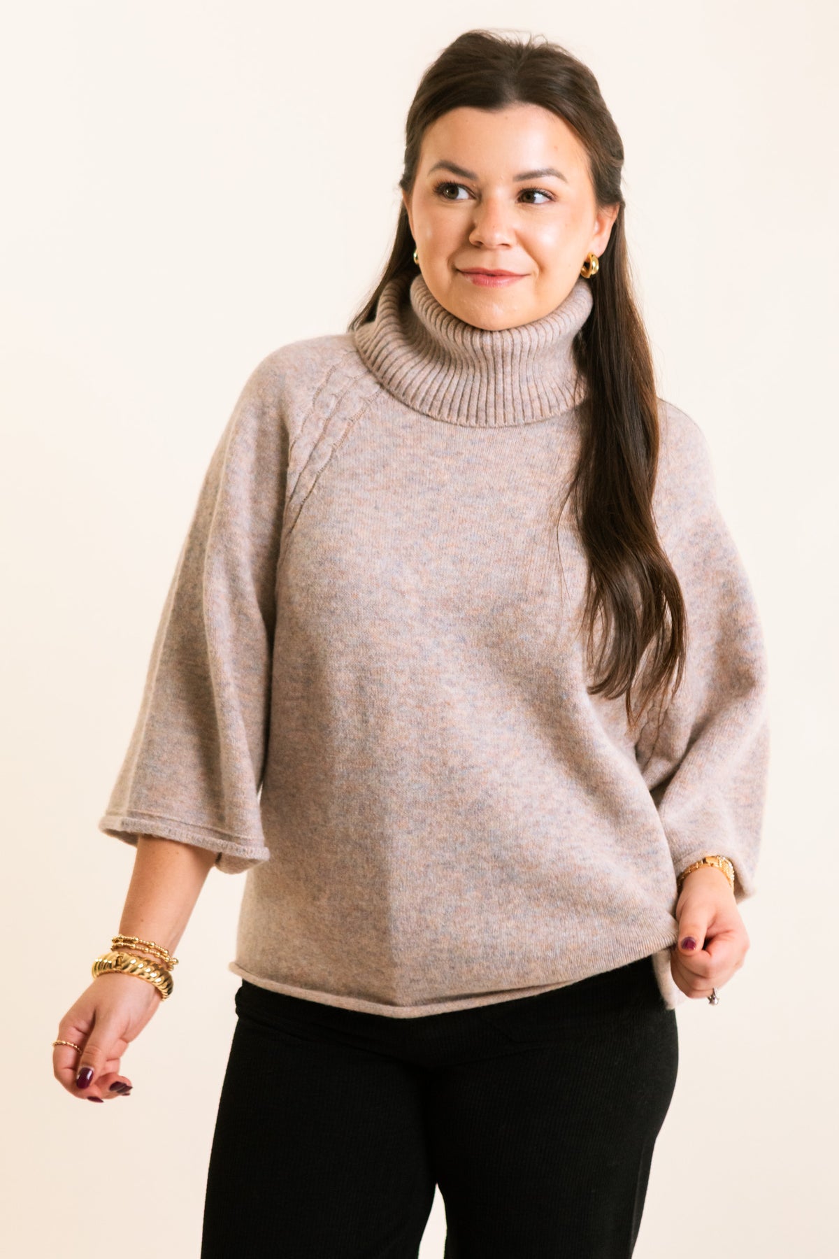The Lucienne Cable Knit Sweater