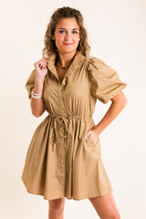 The Alessandra Puff Sleeve Dress