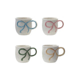 18 oz. Stoneware Mug with Bow Handle