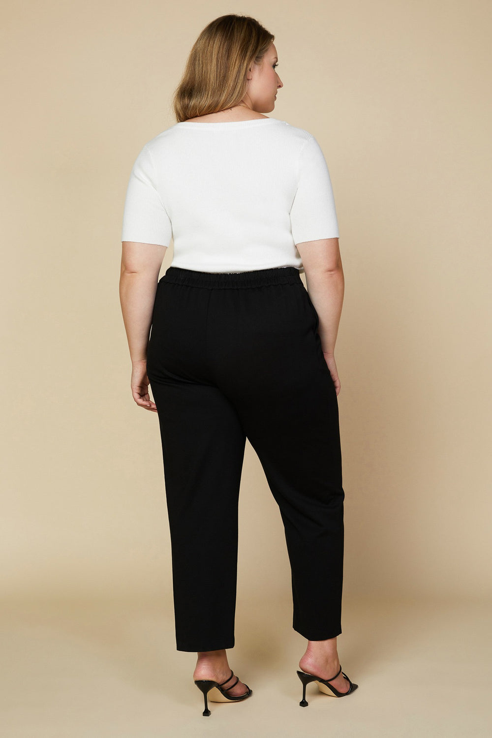 Knit PinTuck Trouser (Final Sale)
