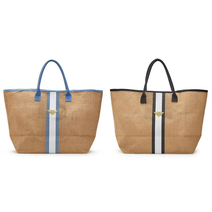 Golden Bee Jute Tote