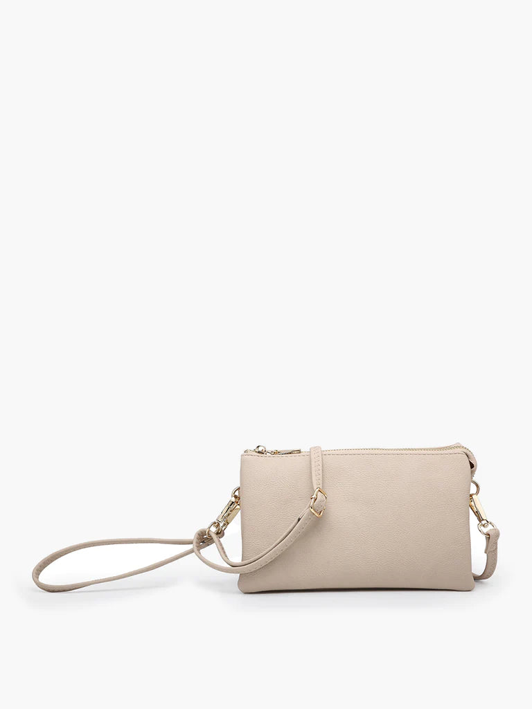 Riley 3 Compartment Crossbody/Wristlet