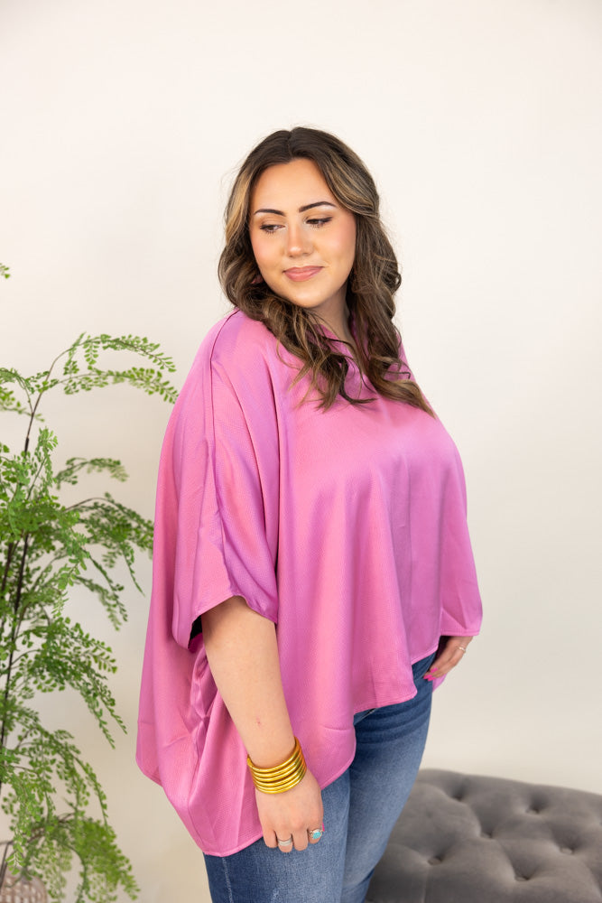 V-Neck Kimono Top (Final Sale)