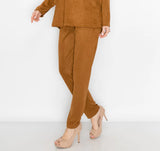Joh Apparel | Annelise Suede Pant (Final Sale)