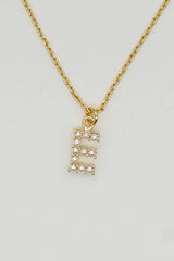 Brenda Grands Jewelry | Dainty Love Pearl Initial Necklace