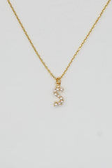Brenda Grands Jewelry | Dainty Love Pearl Initial Necklace