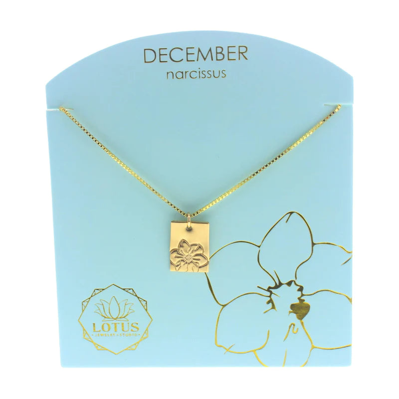 Birthflower Necklaces