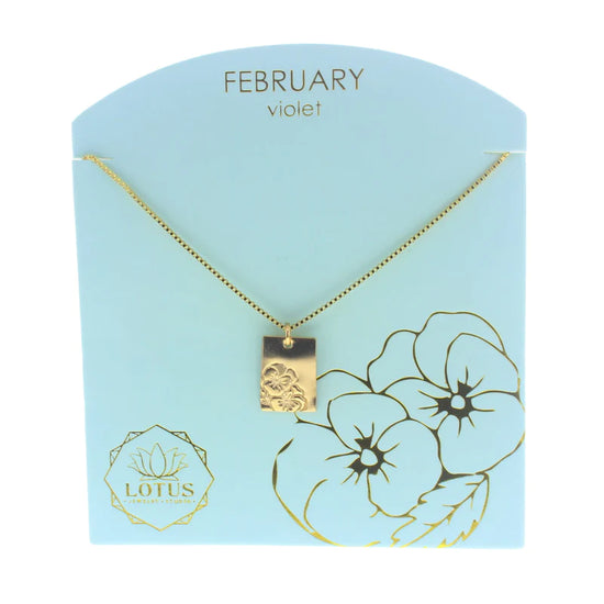 Birthflower Necklaces