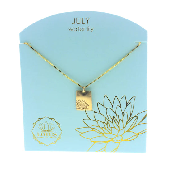 Birthflower Necklaces