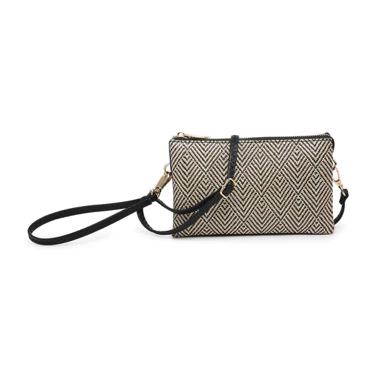 Load image into Gallery viewer, Riley 3 Compartment Crossbody/Wristlet
