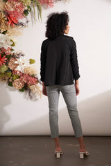 Renuar | Black Packable Jacket (Final Sale)