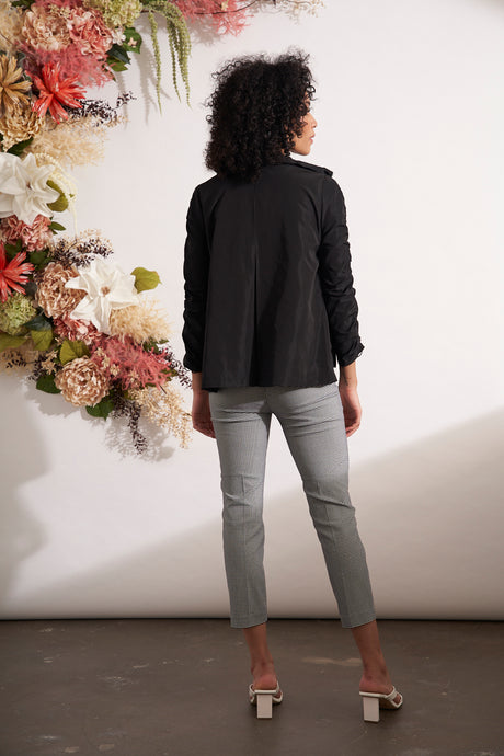 Renuar | Black Packable Jacket (Final Sale)