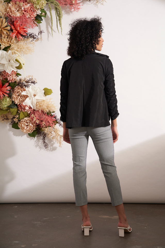 Renuar | Black Packable Jacket (Final Sale)