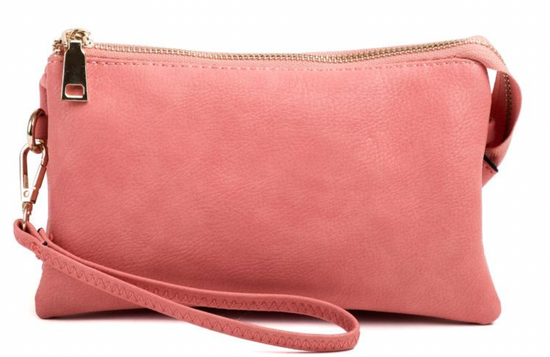 Riley 3 Compartment Crossbody/Wristlet